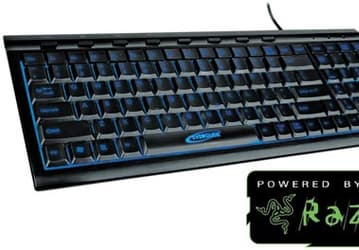 Компактная игровая клавиатура Everglide DKTBoard с логотипом Powered by Razer выдержана в классическом стиле 