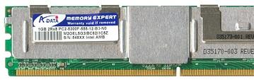 A-DATA: модули памяти DDR2 533 Micro-DIMM 1 Гб и DDR2 667 2 Гб FB-DIMM