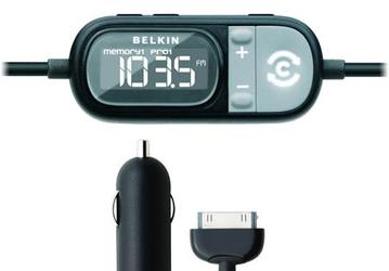 FM-трансмиттер Belkin TuneCast сертифицирован для iPhone 3G 