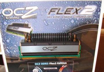 Фоторепортаж со стенда OCZ на выставке CES-2008: кулеры-монстры, элементы СВО, флэш-память и загадочный Neural Impulse Actuator...