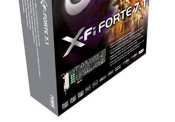 Auzentech выпущена звуковая карта X-Fi Forte 7.1 для шины PCI Express 