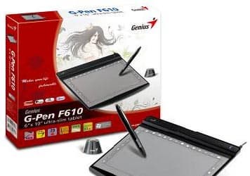 Genius выпускает один из самых тонких планшетов, G-Pen F610