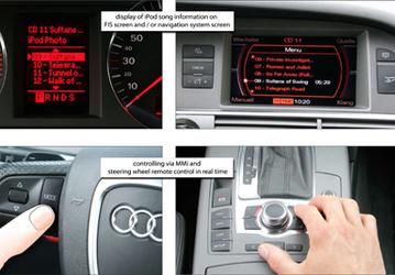 Выпущен набор для интеграции iPod в систему Audi MMi
