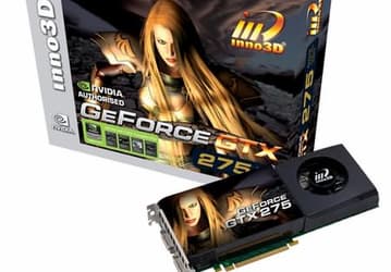 Inno3D представила видеокарту GeForce GTX 275 с объемом памяти 1792 МБ