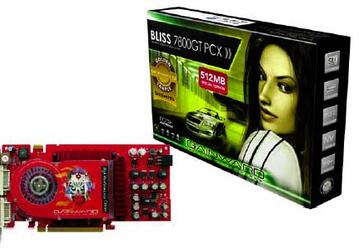 Две быстрые видеокарты Gainward на базе чипов NVIDIA 7800GT и 6800GS