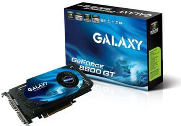 GALAXY анонсирует ускоритель GeForce 8800GT собственного дизайна