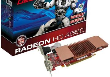 У GeCube готов вариант Radeon HD 4550 с пассивным охлаждением