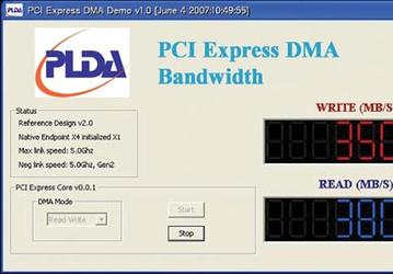 PLDA показала работу первого «кремния» PCI Express Gen 2 – есть рекорд пропускной способности!