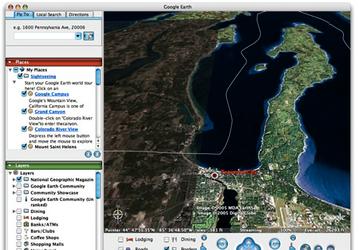 Выпущен официальный релиз Google Earth for Mac