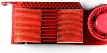 Как система охлаждения Radeon HD 3870 X2 выглядит вблизи?