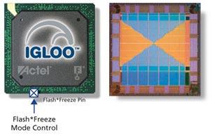 Actel IGLOO: FPGA с минимальным потреблением сулят перемены в портативной электронике