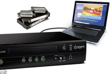 ION Audio VCR 2 PC поможет оцифровать кассеты VHS