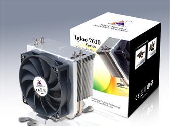 Новые кулеры GlacialTech для процессоров AMD - IGLOO 7610 PWM и IGLOO 7610 Silent