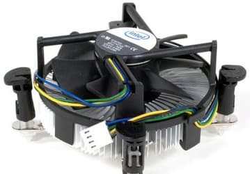 Фото дня: новый штатный кулер Intel Wolfdale