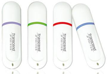 Transcend JetFlash V33 — изящный USB-накопитель объемом до 8 ГБ