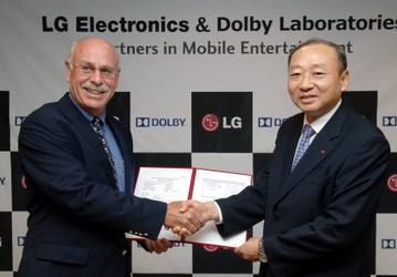 LG получает право на использование технологии Dolby Mobile