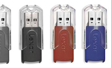 Lexar JumpDrive Secure II Plus — USB-накопитель с удвоенной емкостью — 16 ГБ