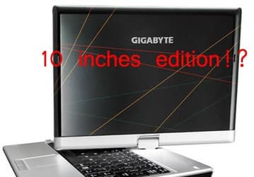 Gigabyte планирует выпуск нетбука на двухъядерном процессоре?