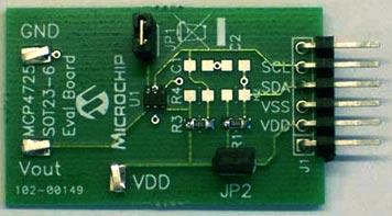 Microchip Technology размещает в миниатюрном корпусе 12-разрядный ЦАП и память EEPROM