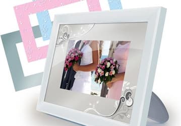 Цифровую фоторамку Memorex можно адаптировать под сюжет фотоснимка 