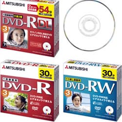 Mitsubishi: анонс 8-см носителей DVD-R DL