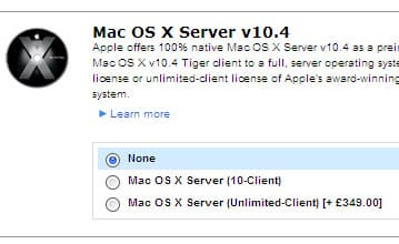 При покупке Mac Pro Apple предлагает скидку на Mac OS X Server