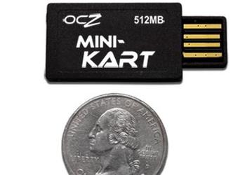 OCZ Mini-Kart - до 2 Гб в накопителе толщиной 3 мм