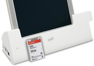 В планшетном ПК Motion Computing F5 используется 32-ГБ SSD производства SanDisk