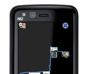 Nokia N82 in black – фотографируй с географическими метками