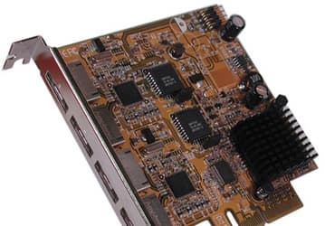 NitroAV SATAStar Plus — четыре порта eSATA II на одной плате расширения для шины PCI Express