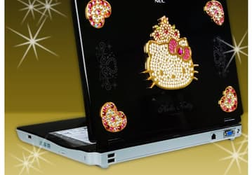 Hello Kitty NEC LaVie G — стильный ноутбук NEC, инкрустированный Сваровски 