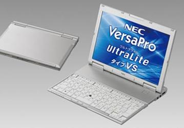 NEC анонсирует выпуск очень легкого и дорогого нетбука VersaPro J UltraLite VS 