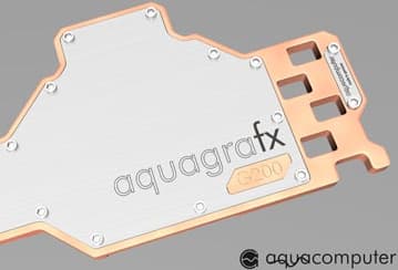 У Aqua Computer готов водоблок для GeForce GTX 280