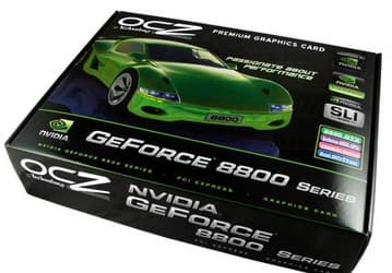 OCZ: «отборные» графические адаптеры на базе NVIDIA GeForce 8800 GTX для энтузиастов