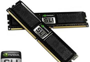 OCZ выпускает двухканальную память DDR2 PC2-8000 объемом 4 ГБ с логотипом SLI-Ready