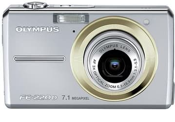 Olympus: новая, 7,1-Мп камера FE-220D, дружественная и простая