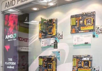CeBIT 2008: cтенд Biostar — фокус на AMD