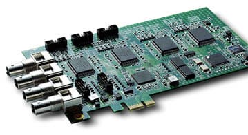 Плата расширения ADLINK PCIe-RTV24 обеспечивает оцифровку четырех каналов видео одновременно