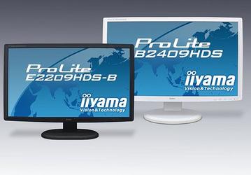 iiyama представила мониторы с новым дизайном — ProLite E2209HDS и B2409HDS