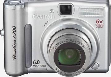 PowerShot A700 и PowerShot A540: два новых 6-мегапиксельника в А-серии Canon