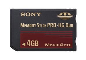 SONY Memory Stick PRO-HG Duo — флэш-карты со скоростью передачи данных 30 Мб/с