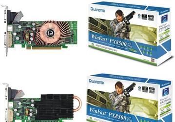 Leadtek WinFast PX8500 GT TDH Low Profile — низкопрофильный адаптер на GeForce 8500 GT 