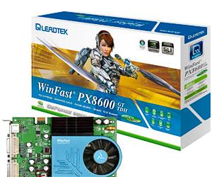 Leadtek WinFast PX8600 GT TDH 512MB – много памяти и эксклюзивная система охлаждения