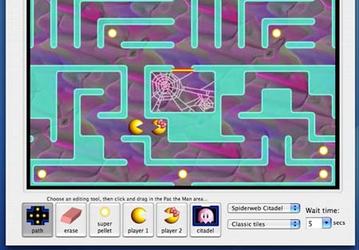 Выпущен редактор уровней для Pacman-клонов на Macintosh