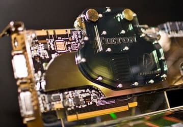 На NVISION Palit показала NVIDIA GTX 280 с водяным охлаждением