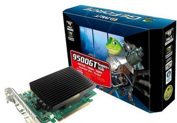 Palit GeForce 9500GT — серия из трех вариантов ускорителя   