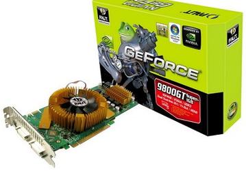 Palit представила три карты на GeForce 9800GT: обычную, SUPER+ и разогнанную из серии SONIC 