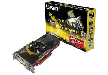 Palit GeForce GTS 250 — три карты-новинки с объемом памяти от 512 до 2048 МБ
