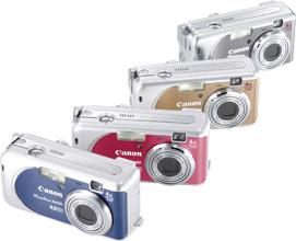 PowerShot A420, PowerShot A430 и PowerShot A530: самые простые фотокамеры Canon