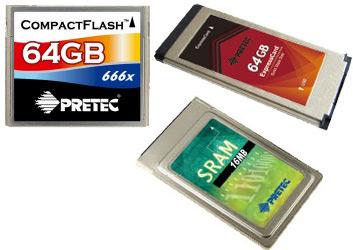 CeBIT 2009: Pretec демонстрирует карты памяти и накопители с рекордными характеристиками